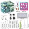 Needle Felting Kit, Wool Roving 40 Colors Set, Needle Felting Starter Kit, Needle Felting Tools Kit with Exquisite Green Storage Bag, Wool Felt Tools for Felted Animal Needle Felting Supplies